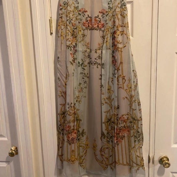 NWT Beautiful Alberta Ferretti Maxi Skirt - Picture 4 of 8